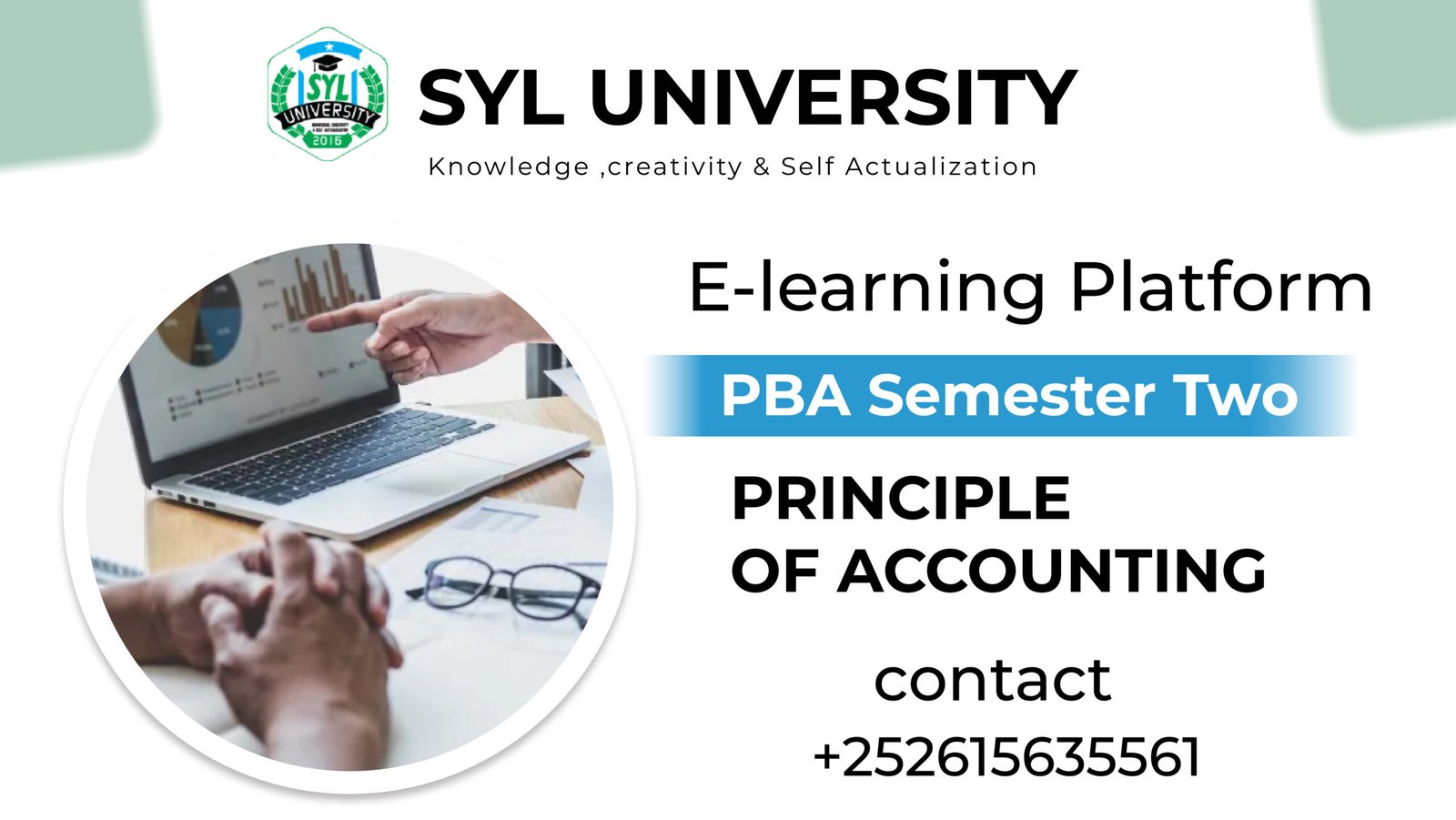 Principles of Accounting I